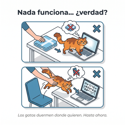 Hamaca de escritorio para tu gato